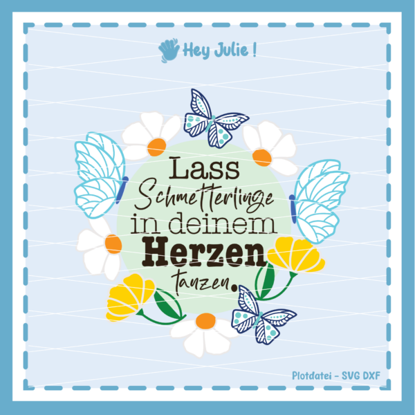 Schmetterlinge im Herzen