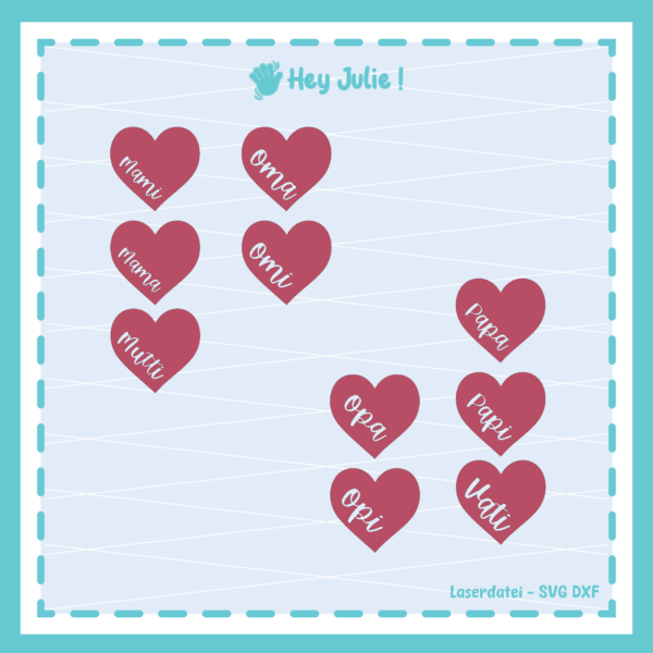 Mutter- & Vatertags Laser Freebie