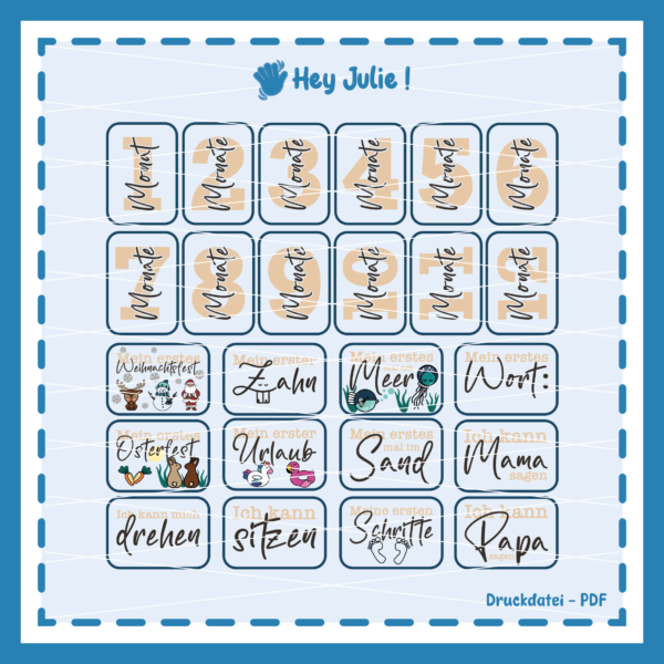 Meilenstein Bundle Druck