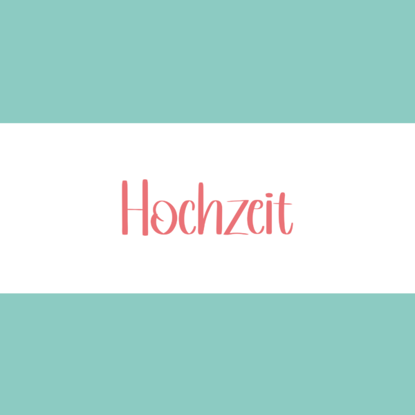 Hochzeit