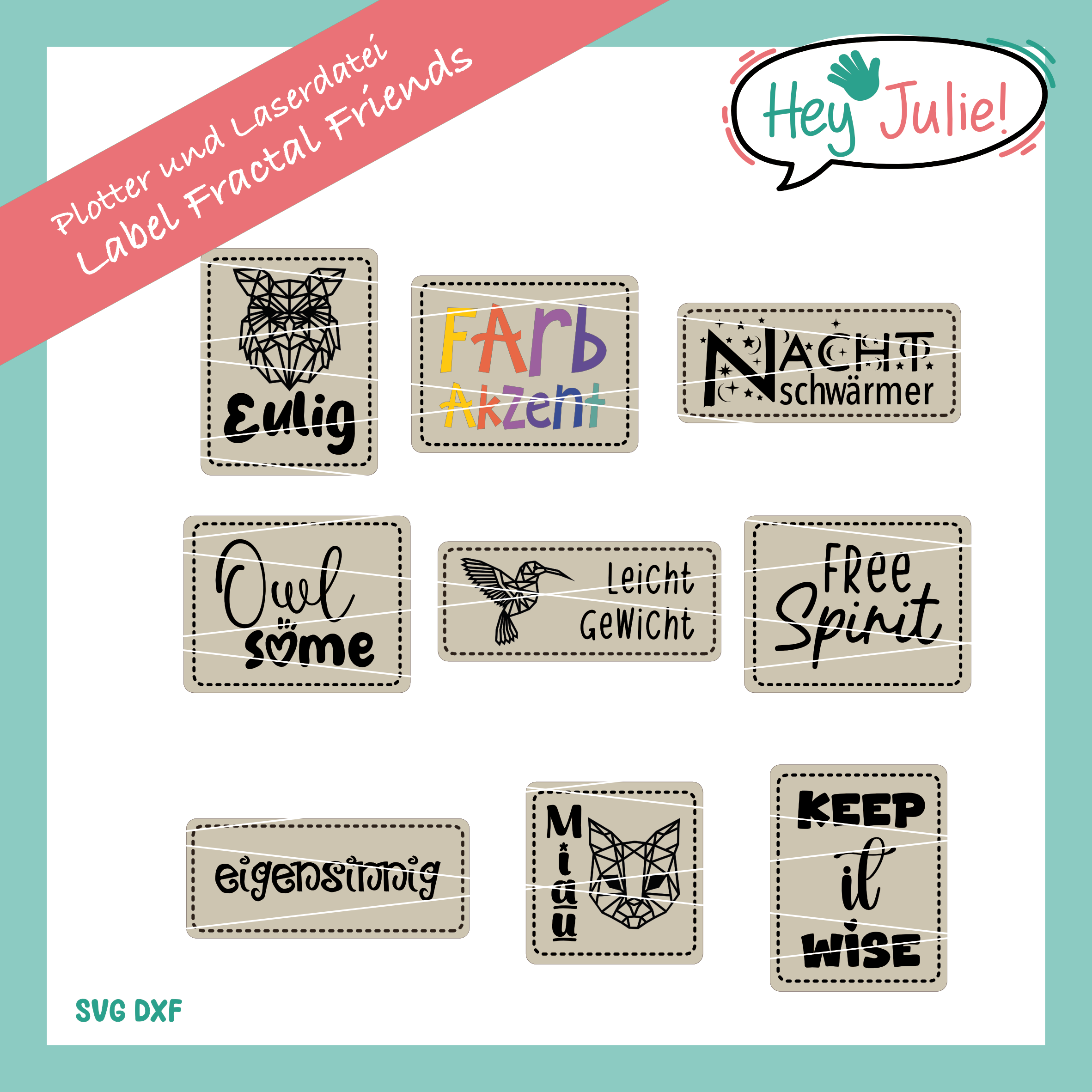Label Fractal Friends